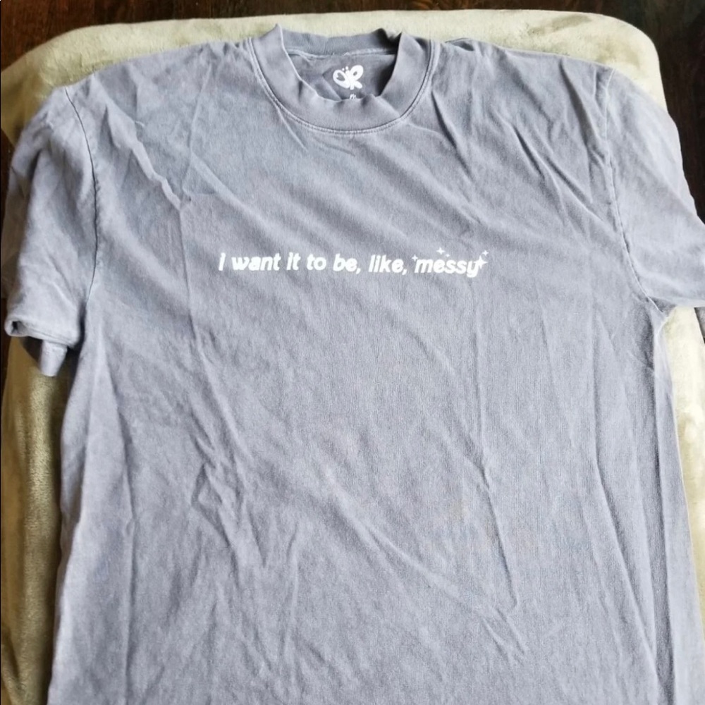 Olivia Rodrigo I Want it To Be Like Messy Shirt
